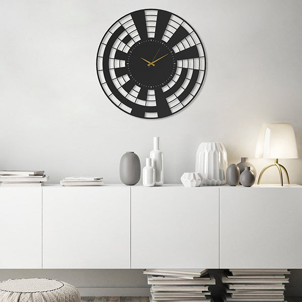 Bismillah Metal Wall Clock
