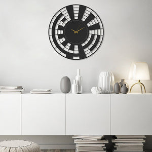 Bismillah Metal Wall Clock