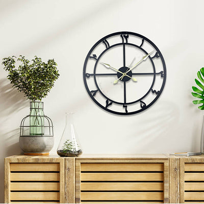 Arabic Number Wall Clock, Islamic Home Decor, Eid Muslim Led Gifts, Islamic Wall Clock, Muslim Decor, Arabic Calligraphy, Neon Led decor
