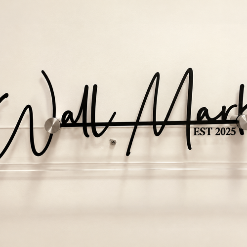 Wall Art EST 2025 | Modern Decorative Wall Sign