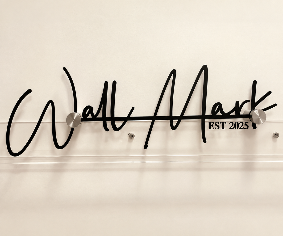 Wall Art EST 2025 | Modern Decorative Wall Sign