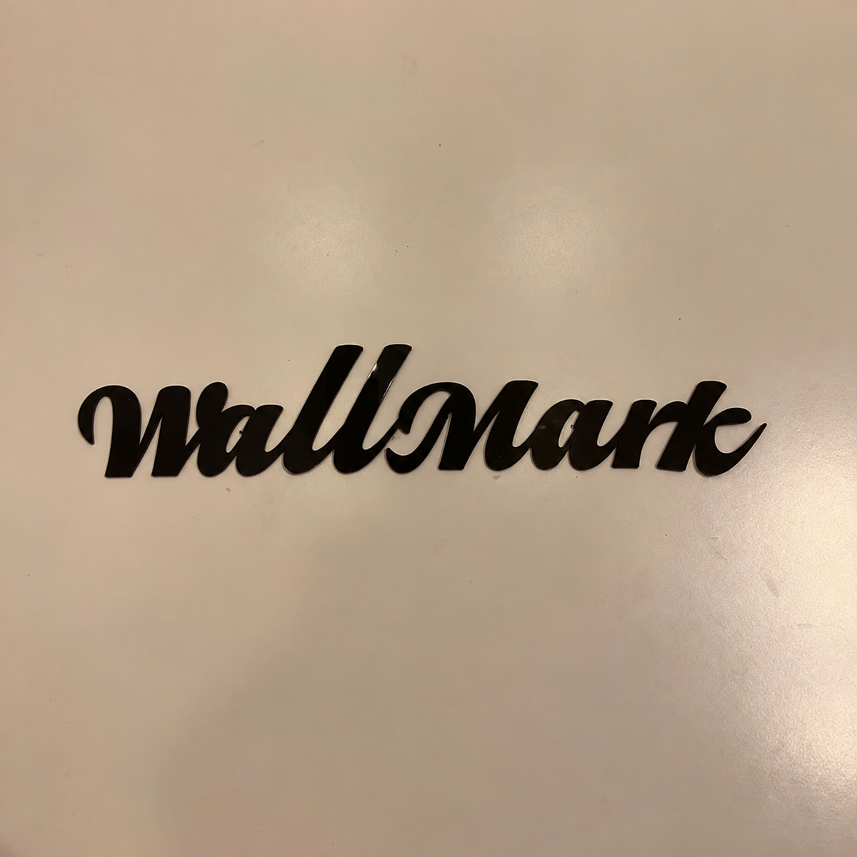 ZNB_202 Elegant Script SS + GI Metal Name Plate | 1 mm Projection Design